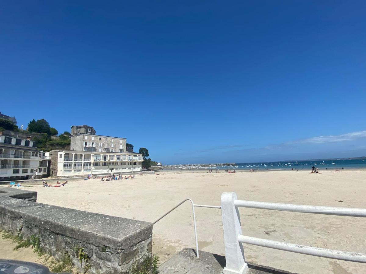 Appartement terrasse privée grande plage à 100 m - Parking gratuit Saint-Cast-le-Guildo Esterno foto