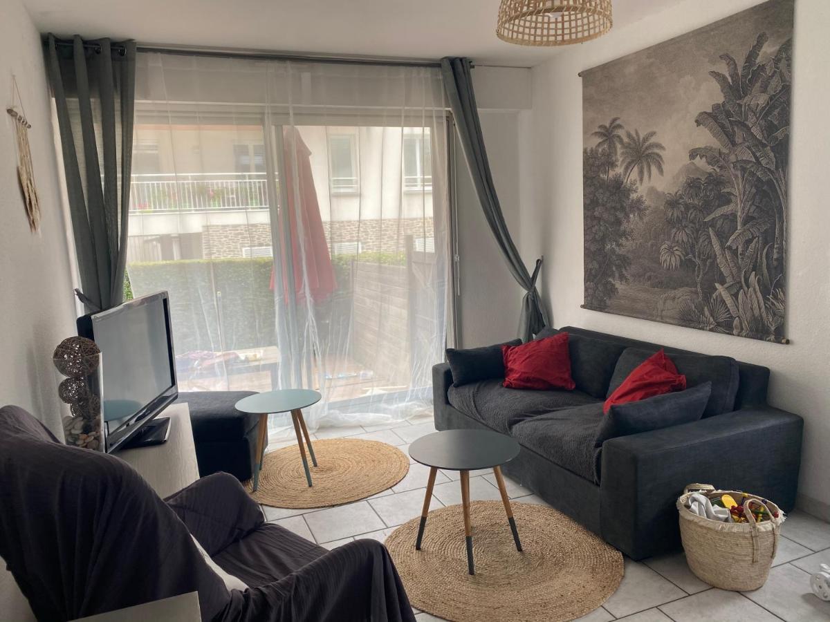 Appartement terrasse privée grande plage à 100 m - Parking gratuit Saint-Cast-le-Guildo Esterno foto